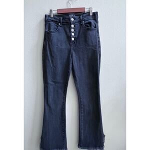 Abercrombie & Fitch Dark Blue Flare Jeans